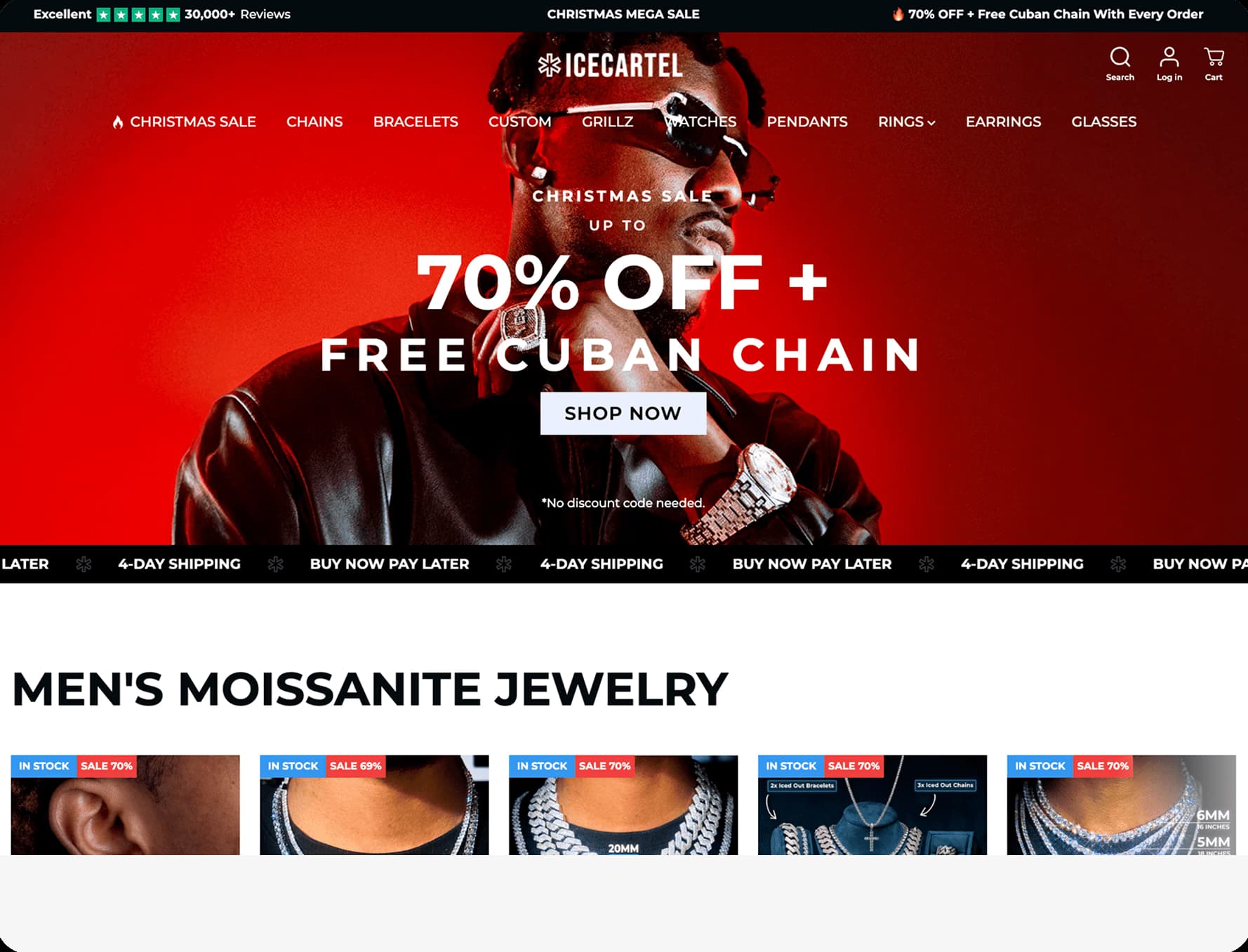 Floxy website screenshot